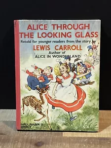 Alice Through The Looking Glass Early Reader Series No.7 Lewis Carrol VTG - Imagen 1 de 15