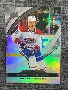 Michael Pezzetta 2021-22 Upper Deck Trilogy Rookie Premieres /999 #22 RC - Picture 1 of 2