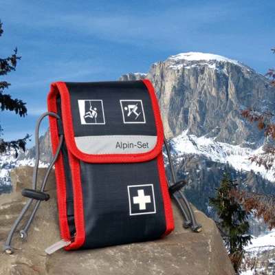 HOLTHAUS Erste Hilfe Reise Tasche Set Ski Snowboard Wandern Freizeit Urlaub MHD 2030