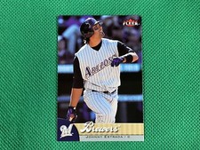 2007 Fleer Mini Die Cuts #316 Johnny Estrada Milwaukee Brewers