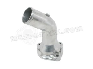 Cubierta termostato de aluminio pulido 89-92 13B Mazda RX7 - Imagen 1 de 1
