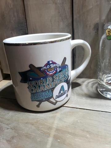 2001 Arizona Diamondbacks World Series Champions Coffee Mug Cup MLB Cover