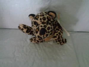 NWT - Bean Sprouts - Lenny - Cheetah - Mini Bean Bag Plush - 8" - Picture 1 of 1