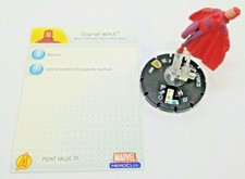 Marvel Heroclix Avengers 057 Scarlet Witch Super Rare