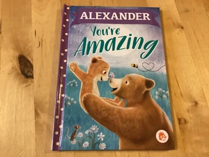 BN New Alexander You’re Amazing Hardback Book - Whole Book Celebrates ALEXANDER - Picture 1 of 6