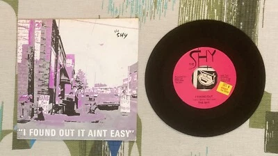 The Shy 45 w PS I Found Out / It Ain't Easy 1984 Power Pop Michigan VG+/M- - Image 1 of 3