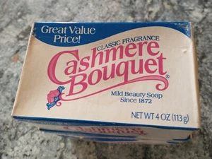 Cashmere Boutique Mild Beauty Soap Three 4 oz Unopened Bars. - Picture 1 of 3