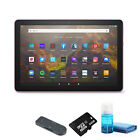 Fire Hd 10 Inch Tablet Full Hd 32Gb Lavender 2021 With 64Gb Micro Sd Card