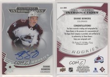 2020-21 Upper Deck Ultimate Collection Introductions Shane Bowers Rookie Auto RC