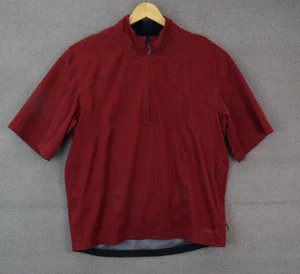 Nike Golf  Mens Size Large Red 1/2 Zip Pullover Storm Fit Windbreaker - Picture 1 of 10