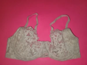 Victoria's Secret Body By Victoria White Unlined Demi Lace Bra Size 34D  - Picture 1 of 8