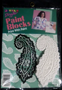 Vintage Dizzle Stoff Malblock - Paisley - #53077 NEU - Bild 1 von 6