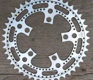 Vintage Stronglight Chainring 44t Drillium 86mm BCD - Eroica Bike - Picture 1 of 4