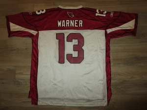 Kurt Warner #13 Arizona Cardinals NFL Reebok Jersey Mens 2X 2XL NEW - Picture 1 of 5