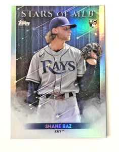 SHANE BAZ 2022 Topps Stars of MLB Rookie card #SMLB-86 Tampa Bay Rays - Picture 1 of 2