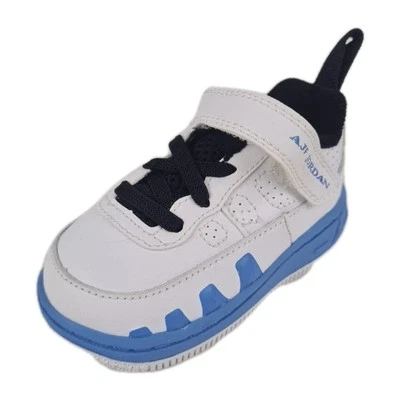 🚨 Zapatillas Nike Air Jordan Fusion 9 Niños Pequeños 352740 101 Cuero Blanco Talla 3.5 C Foto 1 de 4