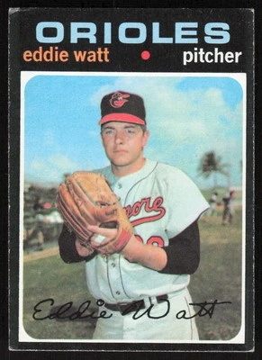 1971 Topps #122 Eddie Watt - $1 SHIPPING (JB4) - Image 1 of 2