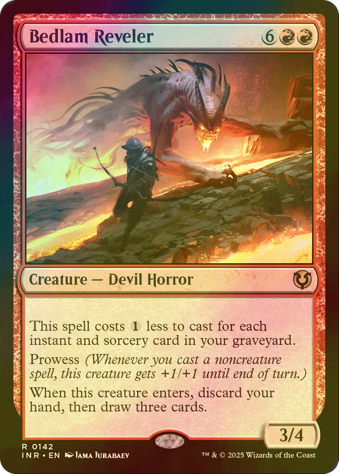 MTG FOIL Bedlam Reveler English INR - Image 1 of 1