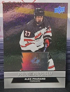 2023 Team Canada Alex Pharand Pride Of The Program 🌈🌈🌈 Silver Foilboard  - Picture 1 of 2