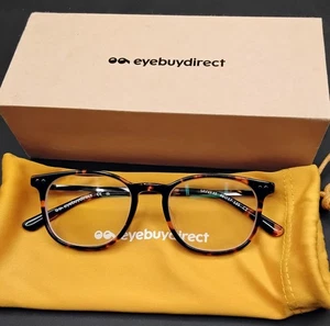 Eyebuydirect SAVVY XS. 46-17-135 C2 Brille Eckig Vollrand Schildpatt Neu mit Karton - Bild 1 von 6