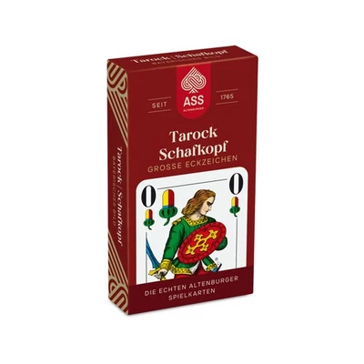 ALTENBURGER SPIELKARTEN Kartenspiel Schafkopf/Tarock: Extragroße Zeichen für Senioren (Bayerisches Bild)