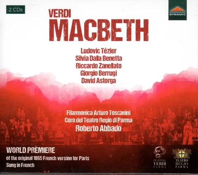 2 CDs Verdi MACBETH Roberto Abbado Französische Version 1865 | sehr gut  (C7941) - Bild 1 von 4