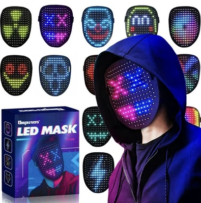 Máscara LED con detección de gestos Foto 1 de 4