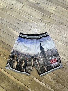 Size S - Supreme X Mitchell & Ness SS'21 "Skyline" Basketball Shorts - Picture 1 of 7