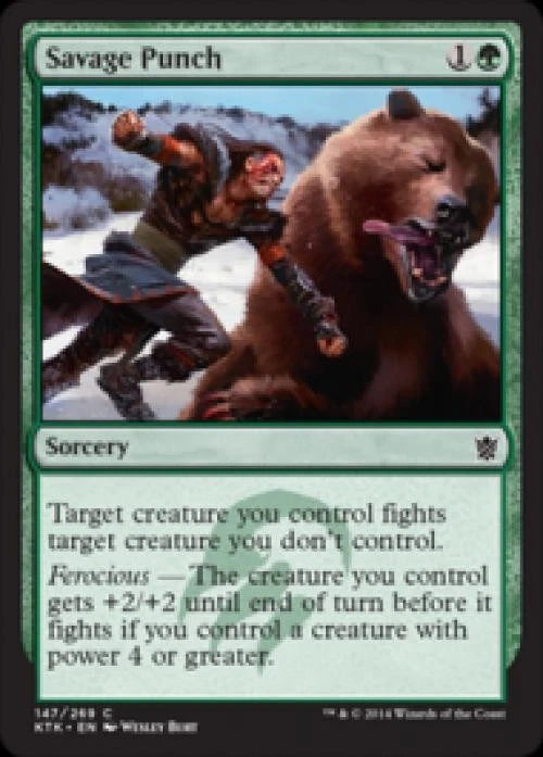 Savage Punch - Near Mint MTG Khans of Tarkir - Image 1 of 1