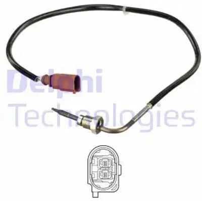 Sensor de temperatura de gases de escape TS30154 DELPHI para VW TIGUAN - Imagen 1 de 4