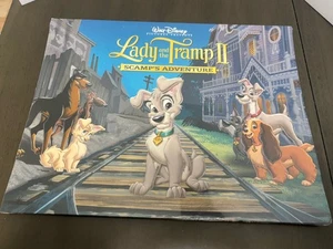 Walt Disney Lithograph Set Lady And The Tramp II Exclusive Portfolio 4 New - Picture 1 of 3