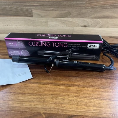 Wahl Curling Tong 25mm 200°C With Cool Touch Tip & 2.5m Swivel Cord - ZX913 - Image 1 of 4
