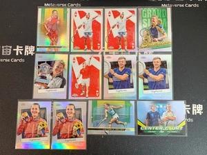 2024 Topps Chrome Tennis Steffi Graf Belinda Bencic Captured Prism Lot*12 - Picture 1 of 2