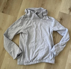 Lululemon After All lavender heathered Gray elastic waist logo pullover 4 - Picture 1 of 8