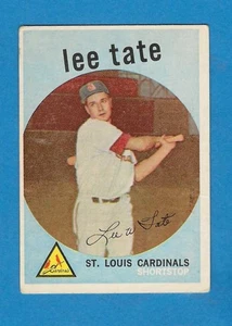 1959 Topps RC Lee Tate St. Louis Cardinals #544 - Picture 1 of 2