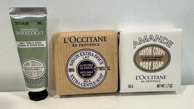L'Occitane Amande Bar Soap Almond Oil + Extra Gentle 50g / 1.7oz 3 Pack France - Image 1 of 4