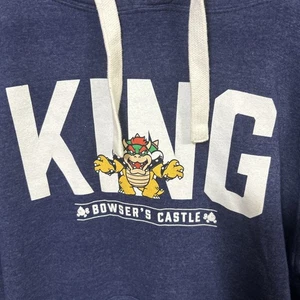 Nintendo Super Mario Bowser Hoodie L – KING Bowser’s Castle Official Licensed - Picture 1 of 8