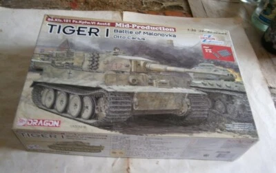 DRAGON 6888MT TIGER I MID VERSION OTTO CARIUS CON ZIMMERIT MAGIC TRACK NUOVO - Immagine 1 di 4