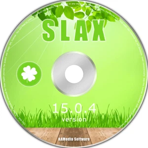 Slax Linux 15.0.4 64bit Live Bootable CD DVD Linux Operating System - Picture 1 of 2