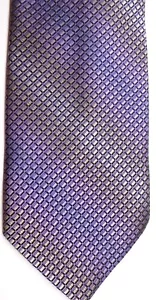 Joseph & Feiss Men's Silk Tie 58" X 4" Multi-Color Criscross w/ Shaded Striping - Picture 1 of 3