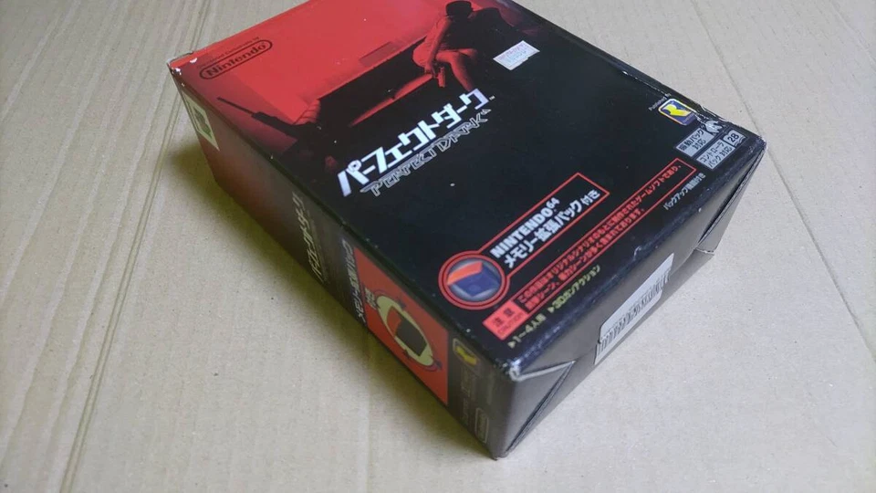 Nintendo Perfect Dark N64 Japanese Ver Gun Action w/ Box Manual - Image 1 of 4
