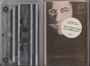 Bob Geldof 'Vegetarians Of Love' Cassette Album (1990) - Picture 1 of 2