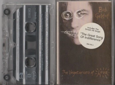 Bob Geldof 'Vegetarians Of Love' Cassette Album (1990) - Image 1 of 2