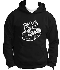 BMW F44 2 Series Hoodie DTG Print Logo Hoody Bimmer Car Lover M2 Sweatshirt Gift - Picture 1 of 5