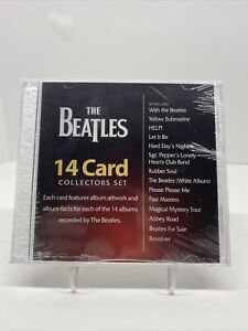 The Beatles 14 Card Collectors Set All Record Album covers Doublesided Brand New