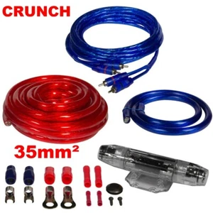 CRUNCH CRK-35 VERSTÄRKER ANSCHLUß KABELSET 35mm² KABEL SET TOP - Bild 1 von 2