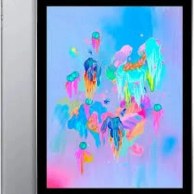 Apple iPad 6th Generation 9.7 Inch Wifi 32GB Storage Space Grey Grade A+ - Image 1 of 4