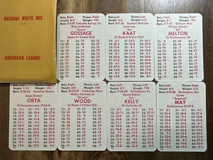CHICAGO WHITE SOX 1975 APBA 24 Card Team Set- NM/MT- KAAT- ORTA- WOOD- GOSSAGE - Picture 1 of 1