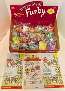 Set 20 Diff Furby McDonalds Happy Meal Spielzeug Neu Versiegelt/Vitrine/3 Tüten - Bild 1 von 19