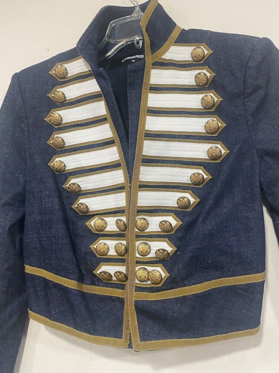 Dsquared2 Military Jacket Coats, Jackets & Vests for Women Dsquared2 Military Jacket Coats, Jackets & Vests for Women